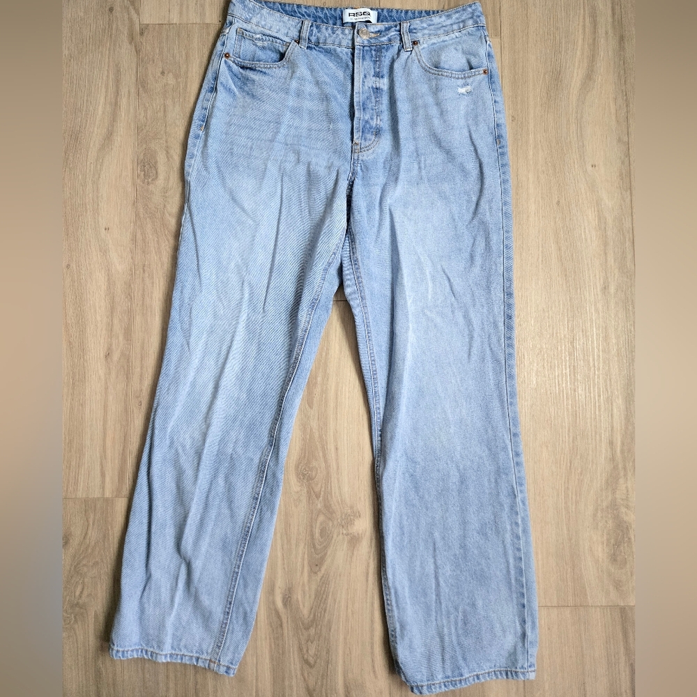 RSQ Womens High Rise Straight Leg Jeans